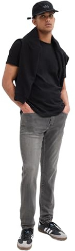 GAP Mens Slim Fit Jeans Grey Wash 42X30