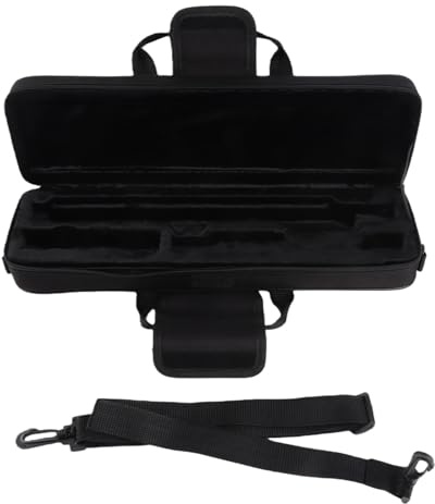 Flute Case Bag, Waterproof Oxford Cloth, Lightweight Portable Carry Case for 16 Holes Flute with Shoulder Strap