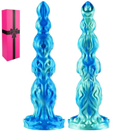 33 cm gigante mostro nodo cavallo dildo, fantasy realistico mostro mostro con 4 nodi alla pecorina, grande drago dildo, silicone spesso ventosa anale, gigante nodo nodo per anale grasso punto G,unisex