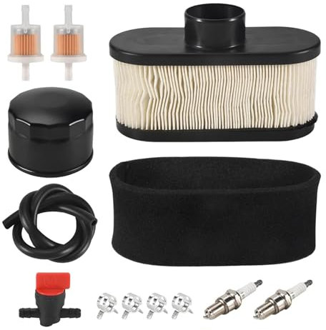 LALAL Kit di messa a punto for trattorino tagliaerba FR651V FR730V FS481V, sostituzione filtro olio 49065-7007 e filtro aria 11013-7047