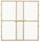 MidWest Homes for Pets Modell 2944WWM-2 Haustier-Absperrgitter, Sicherheitstor, 112 cm hoch, ausziehbar von 74–127 cm Breite, groß, Holz