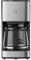 Electrolux Create 3 Cafetière E3CM1-3ST 1,25 L, 10 Tasses, Auto-Off, Anti-goutte, Pichet en verre, Niveau d'eau, Acier inoxydable