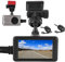 Tbest Motorcycle Camera Front And Rear, Waterproof Dash Cam And On-Board Dvr