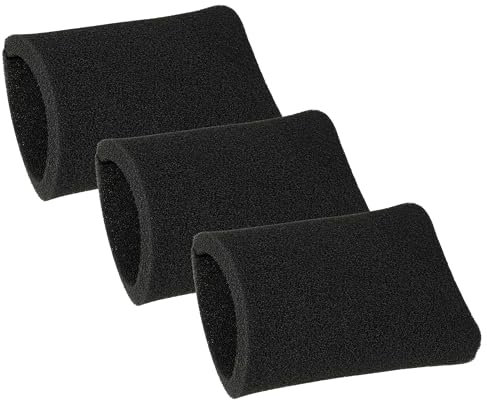 vhbw 3x Filtro de aspiradora compatible con Kärcher WD 2.210, NT27/1, WD2.200, SE 4002, NT48/1, SE 4001, NT 48/1 TE - Filtro de espuma