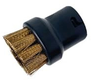 YIKRAOS Nuevos cepillos de Limpieza compatibles con Las Piezas del Cabezal de aspiradora de Vapor Karcher SC1 SC2 SC3 SC4 SC5 SC7 CTK10 CTK20 Cepillo de Limpieza con Boquilla Potente(Dark Khaki)