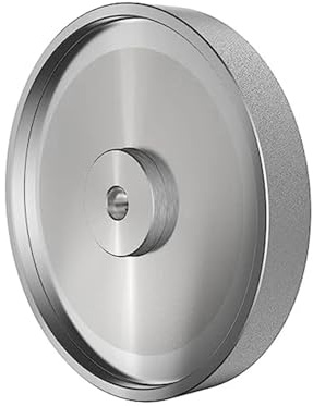 WMYDNXXT Mola abrasiva, Diametro 6 Pollici x Larghezza 1 Pollice x Foro 1/2 Pollice for affilare Utensili for tornitura del Legno, smerigliatrici da banco(240mesh)