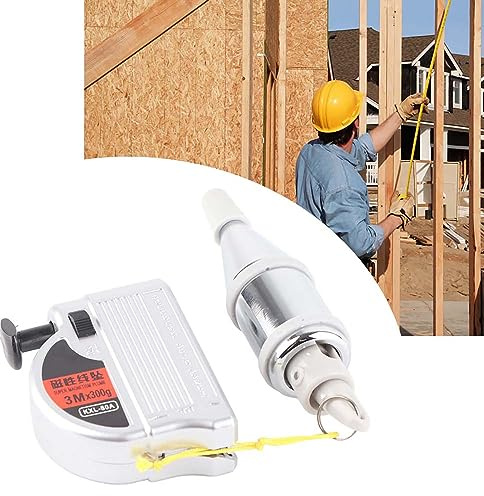 Generic Filo a Piombo Magnetico Automatico di Alta qualità per Superfici di Pareti Martellate con Filo di Nylon per Operai Edili (#1)