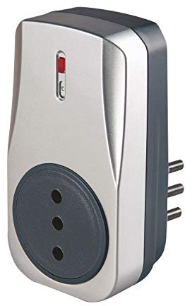 Poly Pool PP1510 Presa Senza Fili Wireless Telecomandata Italiana 10 A Con Spia Luminosa (Spina/Presa)