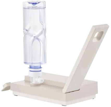 TIEOAXFT 1600w 200ml Mini distributore di Acqua Calda istantanea Portatile bollitore Elettrico 5 Marce Regolazione Pellicola riscaldante 220 Senza Bottiglia d'Acqua