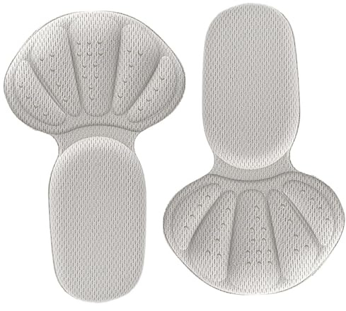 Almohadillas para el talón para zapatos, cojín protector, esponja de tela de malla con estructura suave, cómodo soporte para el talón para bodas, fiestas, oficina, viajes, viajes, viajes, viajes