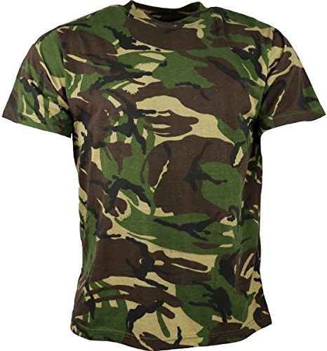 Kombat UK Men Adult Camo T-shirts - DPM Camo, XL