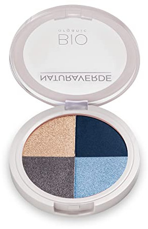 Naturaverde | BIO Make Up - Palette Ombretti Oceano, Palette Ombretti Professionali, Ombretto Occhi, Trucchi Donna, Bellezza Donna, Eyeshadow, Cosmetici Ombretti, Cosmetics MakeUp, 8gr, N°04