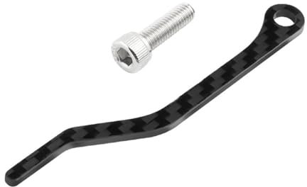 HOUSON Kettenführung, Kohlefaser Fahrrad kettenführung Fahrradkettenschutz Mount Kettenblatt Kettenschutz Chain Guide für Fahrräder, Rennräder