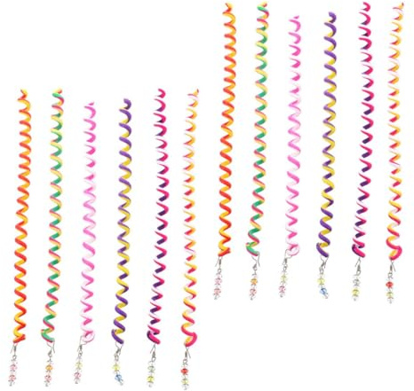 WEKADRIN Set 12 Pezzi Accessori per Chioma in Plastica Colorata per Ragazze, Strumenti per Trecce e Acconciature Fai-da-te, per Uso Quotidiano e Saloni