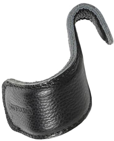 Correa de Agarre para Trombón en Forma de S, Cuero Negro