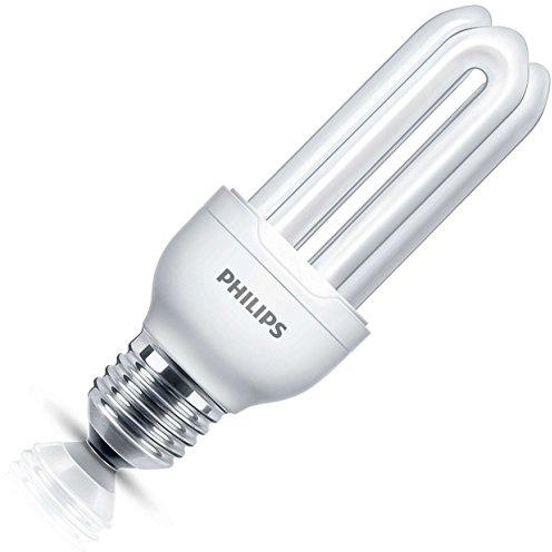 Philips Genie - Bombilla de tubo de bajo consumo (E27, 14 W/65 W, 132 mm)