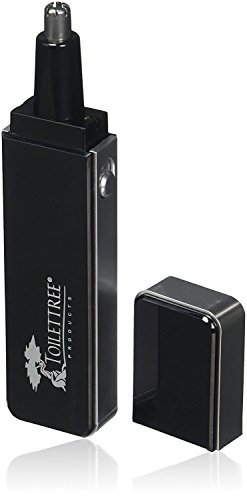 ToiletTree Products Sleek Nose Hair Trimmer with Precision Cutting Tip