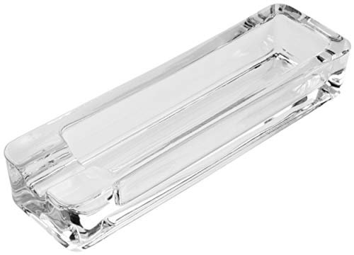 GERMANUS Cenere per sigari in vetro con ripiano I