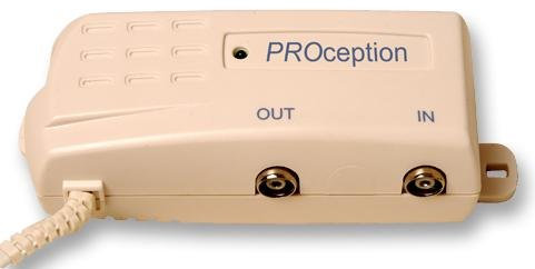 PROception Amplifier TV Aerial 1 Way | Aerial/Satellite AMPLIFIERS/Distribution Aerial Satellite Equipment, 1 X Qty - PROAMP11
