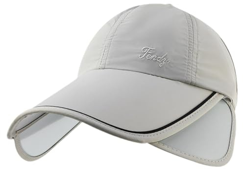 Hailerio Sombreros de protección Solar para Mujer,Sombreros de Visera para Mujer | Gorras de béisbol retráctiles Sombreros con Visera | Sombreros de béisbol Transpirables, Sombrero Ajustable de