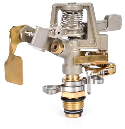 Ruarby Arroseur de pelouse en métal - Systèmes d'irrigation pour grandes surfaces - Jardin extérieur