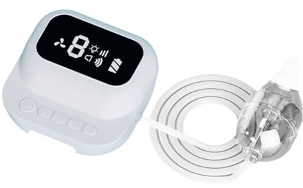 Fangxuee Aspirador Nasal Eléctrico Recargable para Bebés, No Invasivo, Cómodo Dispositivo de Succión Nasal para Recién Nacidos y Niños Pequeños, Color