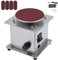 Mini Bench Disc Sander, 1-6000RPM Adjustable Speed with Forward and Reverse Function, 200W Electric Polisher for Wood Metal Stone Scissor Sanding, Includes 20 Sandpapers