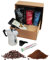 Coffee Gift Set with 4 Types of Premium Espresso Angel (Ground), Espresso Maker and Latte Pen Plus Free Coffee Measure in Gift Box | Country Coffee Gift Set