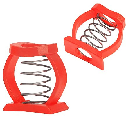 Sgxbos 2-piece C Buckle Paralleler Plastic Faltrad Spare Parts for Brompton Hinge clamp Sping Replacement