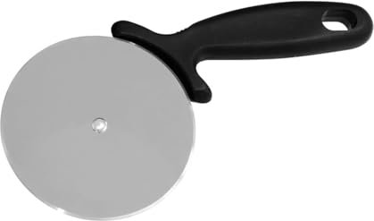 Rotella Tagliapizza Lama 10cm, Taglia Pizza Professionali in Acciaio Inox e Manico ABS, Facile da Pulire, Offre un Taglio Netto e Senza Sforzo per Uso Casalingo o Professionale, Affidabile e Durevole