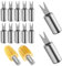 Lot de 12 supports pour épis de maïs en acier inoxydable pour enfants - Support pour épi de maïs, pics à maïs, pics à maïs, pics à maïs, pics à maïs, support de maïs, support en acier inoxydable pour