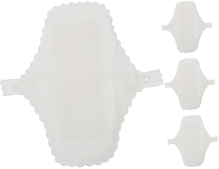 SAFIGLE 4pezzi Assorbenti Mestruali Lavabili in Cotone Traspirante con Strato, Slip Donna per Attività Quotidiane e Post Parto, Protezione Comoda e Sostenibile