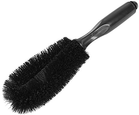 sourcing map Schwarz LKW Car Auto Radreifen Felgenbürste waschen Reinigungsmittel 10,6 Lang de de