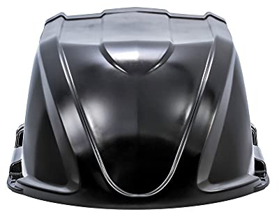 Camco XLT High Flow Roof Vent Cover, Opens for Easy Cleaning, Aerodynamic Design, Easily Mounts to RV with Included Hardware-Black (40456)