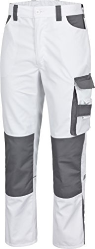 safetY&more Berufshose Extreme weiߟ-grau, Gr. M