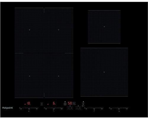 Hotpoint 65cm 4 Zone Induction Hob with Flexi Pro