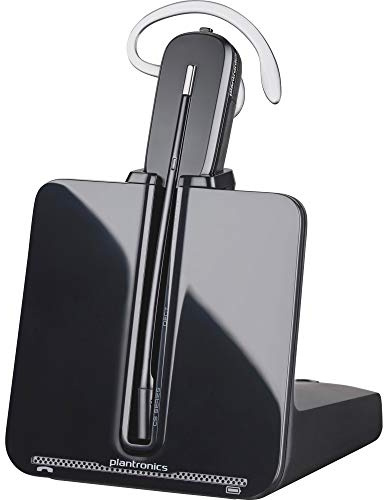 Plantronics CS540 Convertible Wireless Headset Earset Bundle (Renewed)