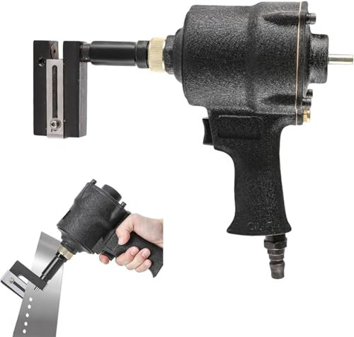 KJHYYPP Pneumatic Punch, Industrial Sheet Metal Punching Gun,Metal Hole Opener, Industrial Metal Plate Punch, 360 Degree Rotation, Pneumatic Metal Punching Tool (size: 6MM) (8.3MM)