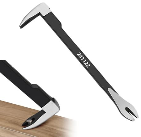 Extractor de clavos, palanca plana | Barra de palanca portátil para patas de gatos - Herramienta extractora de uñas pequeña, herramienta de garra de gato para uñas redondas, clavos en hilera, clavos d