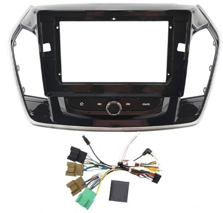 För Chevrolet För Traverse 2017+ 10 Tums Bilram Fascia Adapter Radio Dash Fitting Panel Kit GFVFGNLNNA(Frame Cable Canbus)