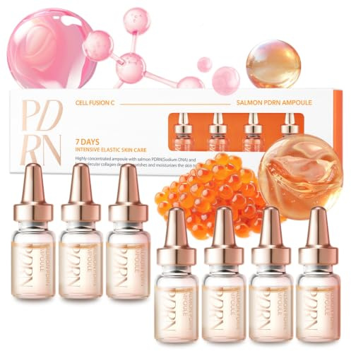 Cell Fusion C Salmón PDRN, ampolla de colágeno y elastina, 7 viales
