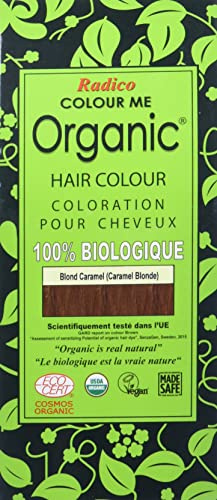 Radico Colour Me Organic Pflanzenhaarfarbe Karamell-Blond (bio, vegan, Naturkosmetik) KaramellBl
