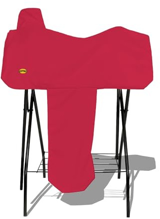 RESISTANCE Heavy Denier Waterproof Reflective Nylon Western Saddle Cover - Made to Fit Standard-Size Western Saddle