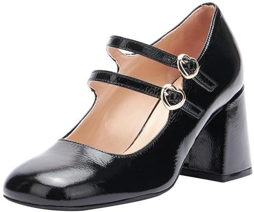 Love Moschino Zapatos de Tacón Mujer Negro 38 EU