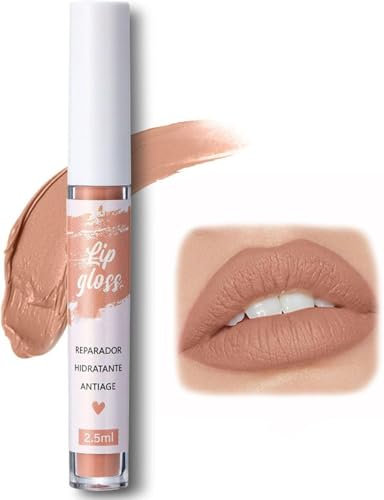 Single Stick Non-Stick Cup Matte Mist Velvety Lip Gloss, 12 Colors Matte Lip Gloss Long Lasting Waterproof Non-Fading Lipstick, Lip Glaze (04#, 10cm)