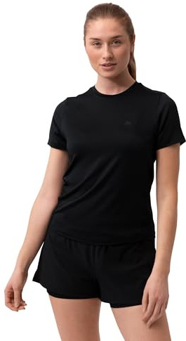 DANISH ENDURANCE Gym Top, Sports T-Shirt for Workout & Running, Short Sleeve, Lightweight & Quick Dry Activewear for Women, 1 or 2 Pack
