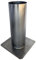 Massive Schornsteinverlängerung/Kaminverlängerung/Kaminerhöhung Edelstahl - DN 200, Höhe 500 mm