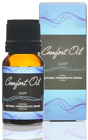 Comfort Oil: Sleep – Natural Essential Oils Blended for Restful Nights, Deep Relaxation & Calm – Diffuser, Pillow, Inhalation Use (10, Millilitres)