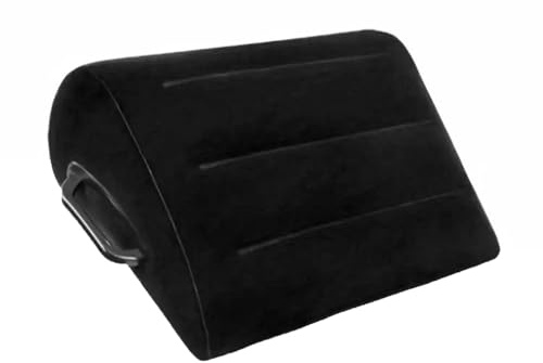 Oreiller thérapeutique gonflable pour ascenseur de jambes dos PVC souple floqué surfaces portabilité usage domestique oreiller gonflable