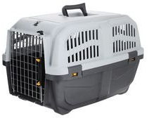 TRASPORTINO PER CANE GATTO SKUDO IATA DA VIAGGIO TRASPORTO AUTO OMOLOGATO 48x31,5x31(h)cm